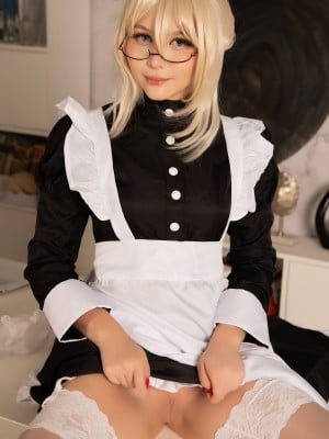 Tsuki Desu - Saber Maid_046