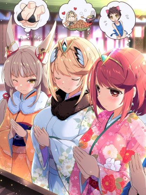 [わつき屋 (わつきるみ、結城成)] RE：COLORS!#05 彼女が水着にきがえたら楽園にいちばん近い島!？ (ゼノブレイド2、ゼノブレイド3) [DL版]_41