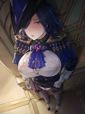 [Frozenspiderlily] Clorinde - Secretly In The Hallway... (Genshin Impact)_07