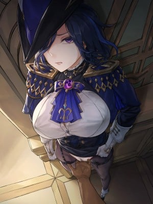 [Frozenspiderlily] Clorinde - Secretly In The Hallway... (Genshin Impact)_04