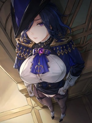 [Frozenspiderlily] Clorinde - Secretly In The Hallway... (Genshin Impact)_03