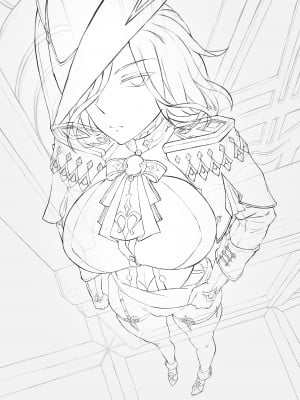 [Frozenspiderlily] Clorinde - Secretly In The Hallway... (Genshin Impact)_25