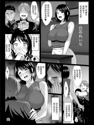 [チンパン部 (チンパン)] おっさん嫌いの人妻教師が肉便器に堕ちる話｜討厭大叔的人妻教師、墮落成肉便器 [中文] [霜野ゆい]_page_055