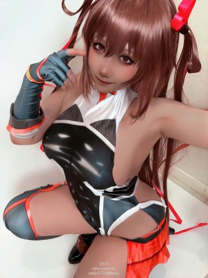 [贝贝琪Becky] 对魔忍雪风 + 兔女郎_11