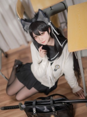 Halo_酱 - 碧蓝航线 爱宕校服_09