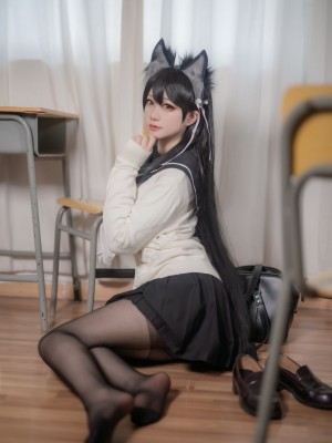 Halo_酱 - 碧蓝航线 爱宕校服_07