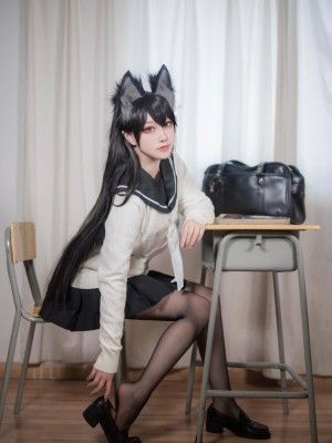 Halo_酱 - 碧蓝航线 爱宕校服_10