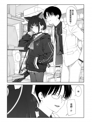 (C104) [ティタノマキア (みかづち)] 今夜は黒猫と。 (ブルーアーカイブ) [山樱汉化]_04