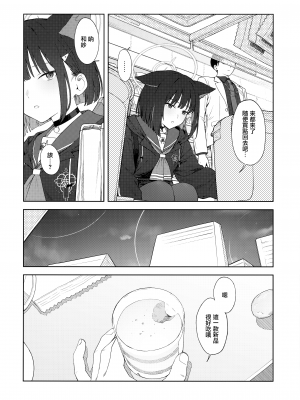 (C104) [ティタノマキア (みかづち)] 今夜は黒猫と。 (ブルーアーカイブ) [山樱汉化]_06