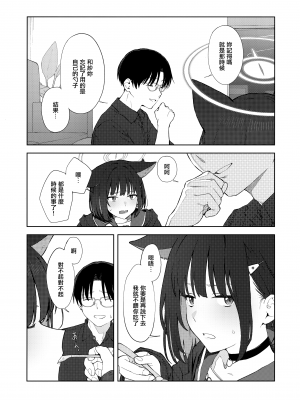 (C104) [ティタノマキア (みかづち)] 今夜は黒猫と。 (ブルーアーカイブ) [山樱汉化]_09