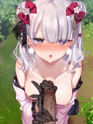 [満開開花] お正月特別ミニCG～マナちゃんと初詣♥～[無修正] [PepeRabi個人漢化]_41