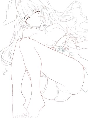 2024／07／06~ Uncensored | No line_art draft_067_99705172_Sparkle_png_line_art_02_s743_line
