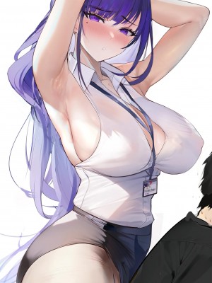 2024／07／06~ Uncensored | No line_art draft_203_73163858_raiden_shougun_office_lady_high_resolution_01_s625h_2k