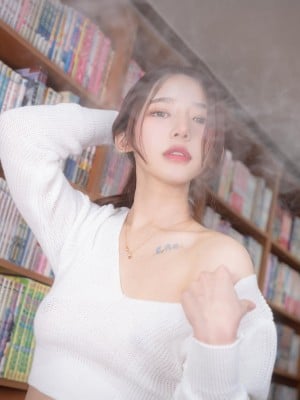 [Pure Media] Vol.273 Yeha (예하) - Dreaming With Library Girl_050