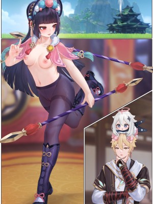 [无情烟灰缸] 戏云堇 (原神) [中国語] [無修正]_037