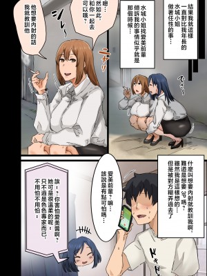 [アマタニハルカ] 会社のマドンナとラッキーでヤれた話3 〜ギャル3P編〜 [中国翻訳]_016__015