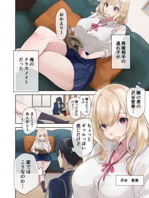 [ねやぐるい (シツジ)] クラスのギャルと生中出しし放題な同棲肉壺性活始めました。1-2 (オリジナル) [DL版]_003