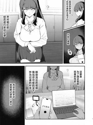 (C104) [闇に蠢く (どくろさん)] オナホ合宿催眠ドスケベインタビュー [中国翻訳]_04