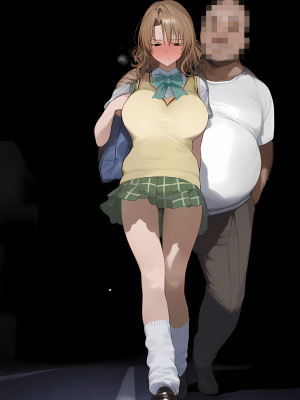 (同人CG集) [パニックアメリカ] 催眠おじさんに支配された彩南高校、全員、赤ちゃん妊娠育休4 (To LOVEる -とらぶる-)_084_png_1