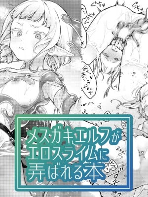 [ビーンズ豆 (モチヂ)] メスガキエルフがエロスライムに弄ばれる本｜雌小鬼精灵被色色史莱姆玩弄的本 [暴碧汉化组] [DL版]_15