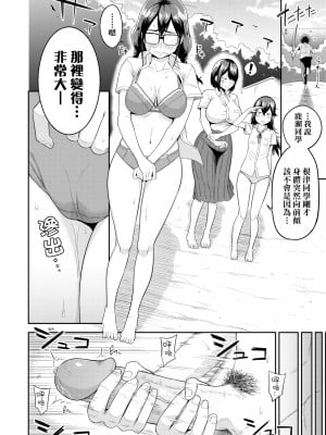 [まこしょ] 無人島で、SEXに興味津々なドスケベ陰キャ女子たちとハーレムライフ [中国翻訳] [無修正] [DL版]_015