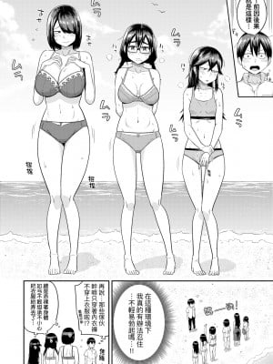 [まこしょ] 無人島で、SEXに興味津々なドスケベ陰キャ女子たちとハーレムライフ [中国翻訳] [無修正] [DL版]_049