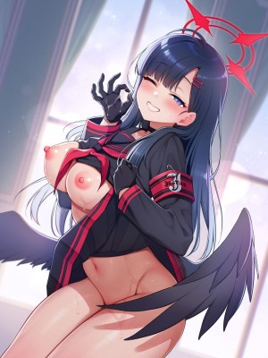 [K+W (ささちん)] 先生、今日も射精の時間っすよ♡ (ブルーアーカイブ)｜老师、今天也是射精的时间哦 [角都九阳个人汉化] [DL版]_02