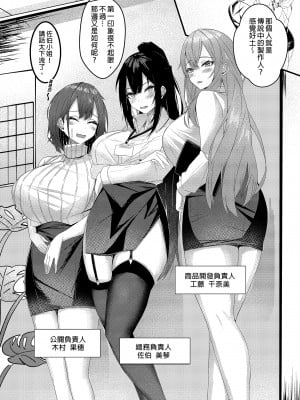 [みっつまん (和羽)] 今日からレディース下着ブランドのプロデューサーを任されました。｜成為了女性內衣的製作人 [中文] [無修正]_i-003