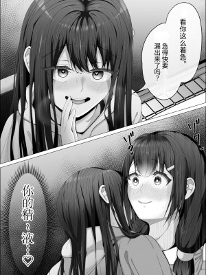 [式二季] 私がふたなりであることを知ったクラスのギャルたちがグイグイくる件。#1七海ちゃんトイレ強襲フェラチオ編 [中国翻訳]_31