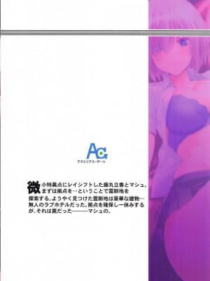 (C104) [Aquarius Gate (えんご)] マシュは絆レベルを上げたい!!   (Fate／Grand Order)_18