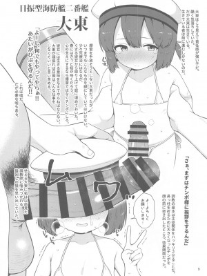 (C104) [適齢期に食中毒 (沢村青)] 鵜来型海防艦日振型海防艦夜のお勤め本 (艦隊これくしょん -艦これ-)_08