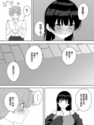 [ぴーのすけ] 彼女のお姉さんがエッチすぎる。 [中国翻訳]_07