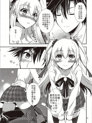[沒有漢化] (COMIC1☆10) [C・A・T (森崎くるみ)] 二人のHI・MI・TU (英雄伝説 閃の軌跡)_14_