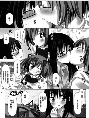 [倒在麦田吧汉化] (C80) [ももきゅー (しらたま)] びねつキス (魔法少女まどか☆マギカ)_08