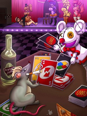 [五夜后宫汉化组] [Fatal Fire Studio] Fap Nights At Frenni's - THE OBSERVER (Five Nights at Freddy's)_24