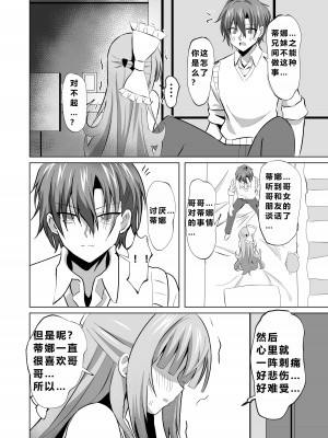 [桜水晶 (夜桜ソウキ)] お兄ちゃんのことが大好きな妹が幸せになるお話 [中国翻訳] [DL版]_16