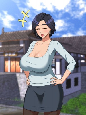 [春葉流亭 (春葉流)] 肝っ玉母ちゃんがマザコン息子の勢いに負けてお嫁さんになっちゃう話_395