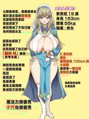 [オトナテイコク (山羊野メェ吉)] 全員欲求不満な勇者御一行 シスター・ソフィア編 [中国翻訳]__087