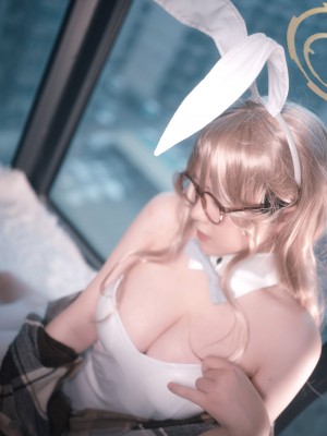 阿半今天很开心 - 蔚蓝档案 室笠茜 兔女郎_29