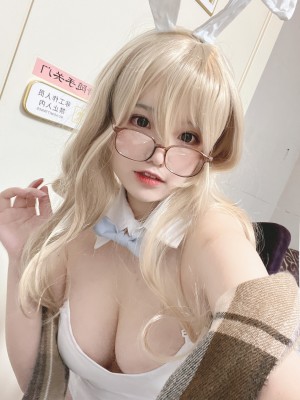 阿半今天很开心 - 蔚蓝档案 室笠茜 兔女郎_40