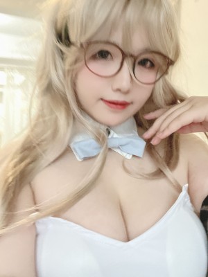 阿半今天很开心 - 蔚蓝档案 室笠茜 兔女郎_46