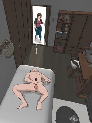 [ぱお・ぱおぱ] 同級生にエロい目で見られているうちの母さんとらぶらぶエッチしてみた [中国翻訳]__024