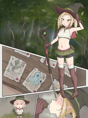 [ごーたくあん] 冒険者エルフちゃん キモスライムと交尾_45