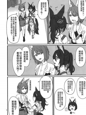 (C104) [カナリアとつばめ (はやかわトリノネ)] 雲居の空に狐福 (崩壊：スターレイル) [黎欧出资汉化]_03