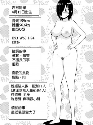 [OTOREKO (トイレ籠)] 無人島JK!ちょろいよ吉村さん！0-7｜無人島JK！太好上啦吉村同學！0-7 [中国翻訳] [無修正]_525