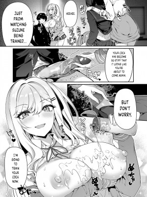 [ボトルシップボトラー (夏桜)] 陰キャカップルが陽ギャル達とSEXトレーニングする話1-2 [英訳] [無修正]_018