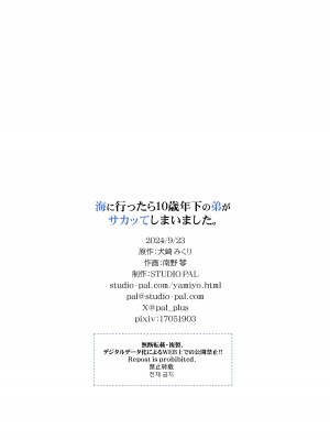 [STUDIO PAL (南野琴、犬崎みくり)] 海に行ったら10歳年下の弟がサカッてしまいました。[DL版]_25