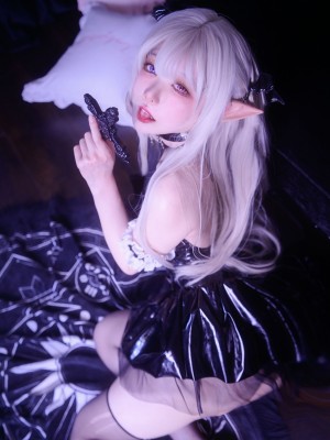 安食Ajiki 异瞳小魅魔_19