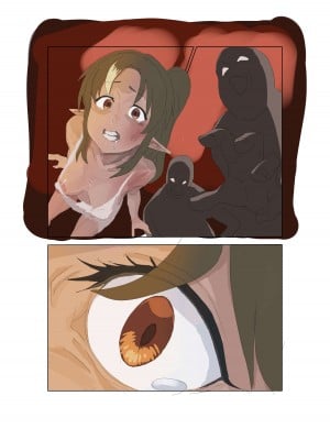 [メガスキ] 褐色エルフド〇イ調教｜褐皮精灵奴隶调教 [鱼饼干个人汉化]_03