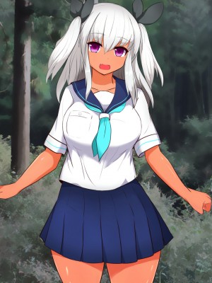 (同人CG集) [道堂屋] 無知でむちむちな褐色娘_n_004
